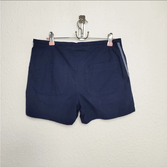 Vintage Nike Women's Blue Running Gym Workout Shorts UK Size 8 - Picture 2 of 4